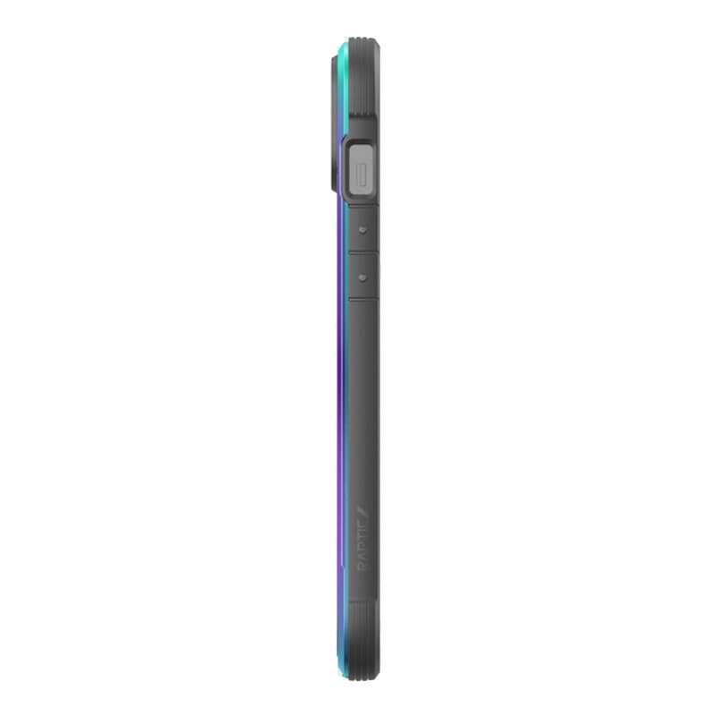 X-Doria Raptic Shield - Aluminum Case for iPhone 14 Plus (Drop-Tested 3m) (Iridescent) - 9