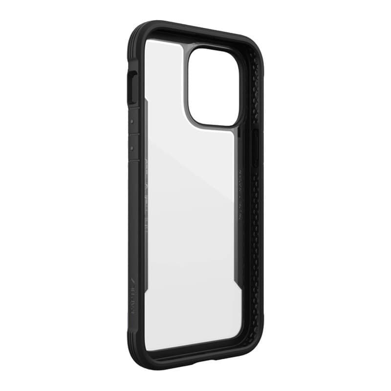X-Doria Raptic Shield - Aluminum Case for iPhone 14 Pro Max (Drop-Tested 3m) (Black) - 17