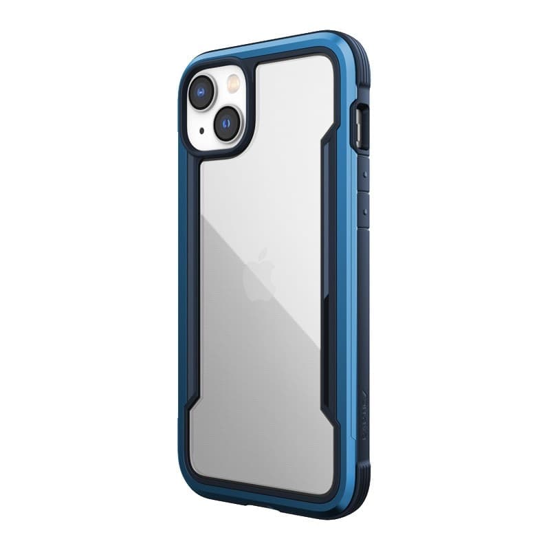 X-Doria Raptic Shield - Aluminum Case for iPhone 14 Plus (Drop-Tested 3m) (Marine Blue) - 11