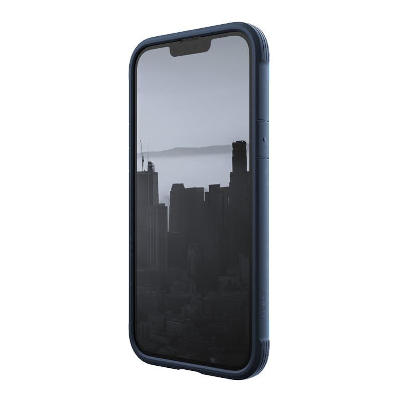 X-Doria Raptic Shield - Aluminum Case for iPhone 14 Plus (Drop-Tested 3m) (Marine Blue) - 16