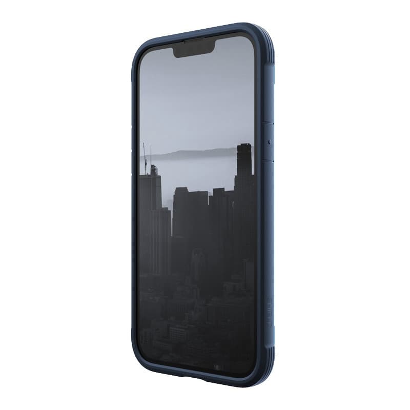 X-Doria Raptic Shield - Aluminum Case for iPhone 14 Plus (Drop-Tested 3m) (Marine Blue) - 6