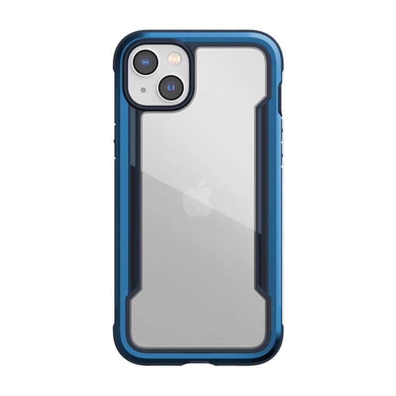 X-Doria Raptic Shield - Aluminum Case for iPhone 14 Plus (Drop-Tested 3m) (Marine Blue) - 8