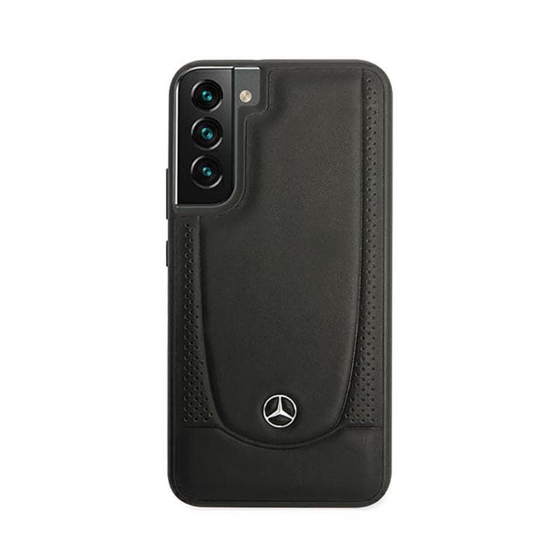 Mercedes Leather Urban Line - Case for Samsung Galaxy S22+ (Black) - 3