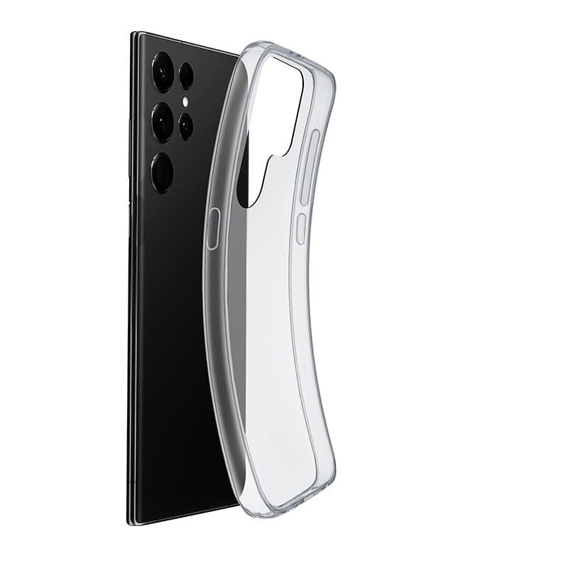 Cellularline Fine - Case Samsung Galaxy S23 Ultra (Transparent) - 6