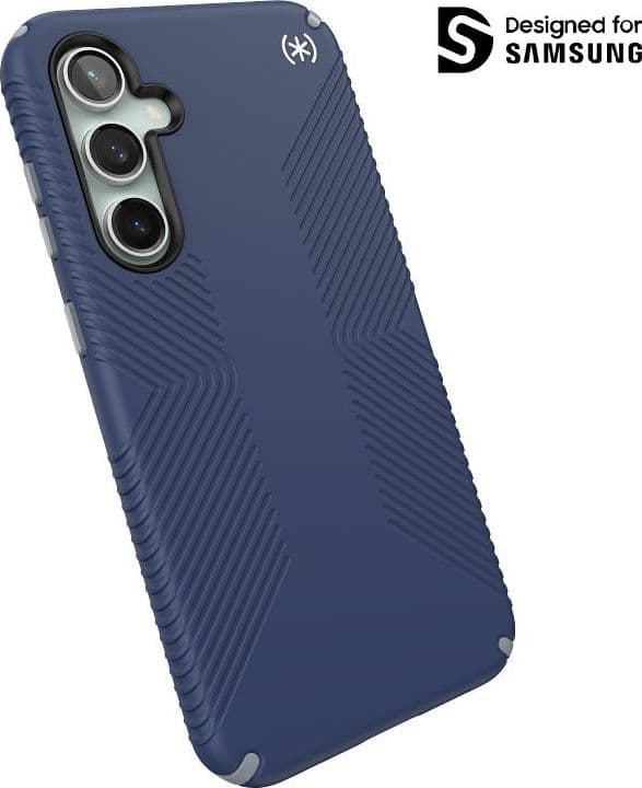 Speck Presidio2 Grip - Custodia per Samsung Galaxy S23 FE (blu costiero/nero/bianco) - 11
