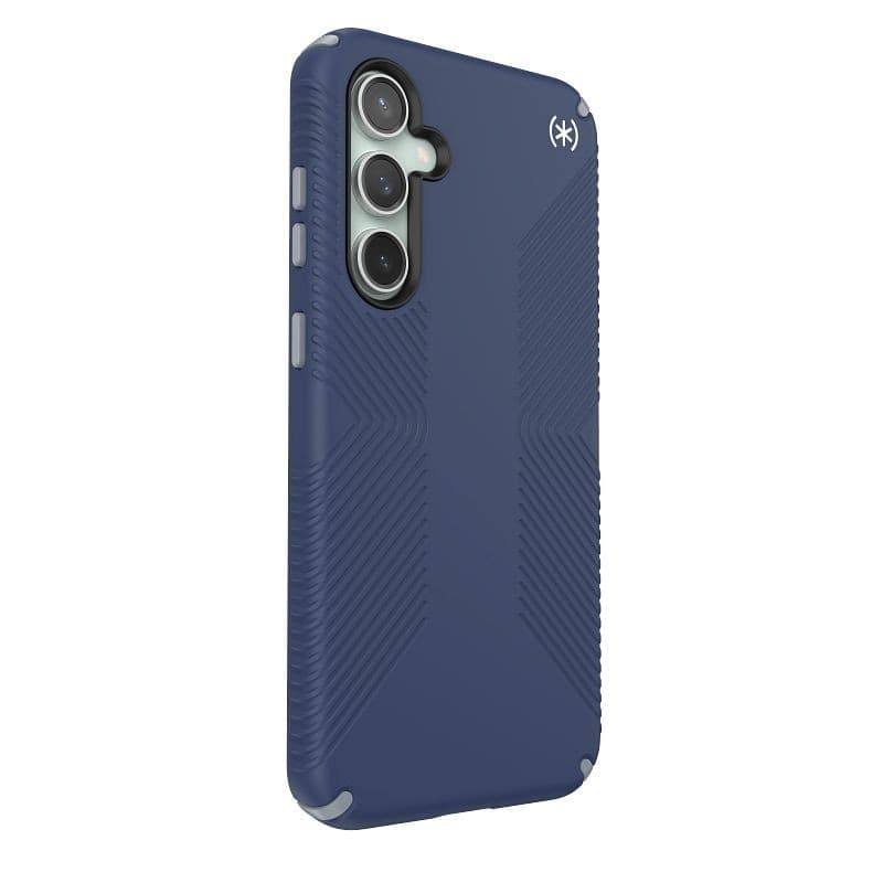 Speck Presidio2 Grip - Custodia per Samsung Galaxy S23 FE (blu costiero/nero/bianco) - 19