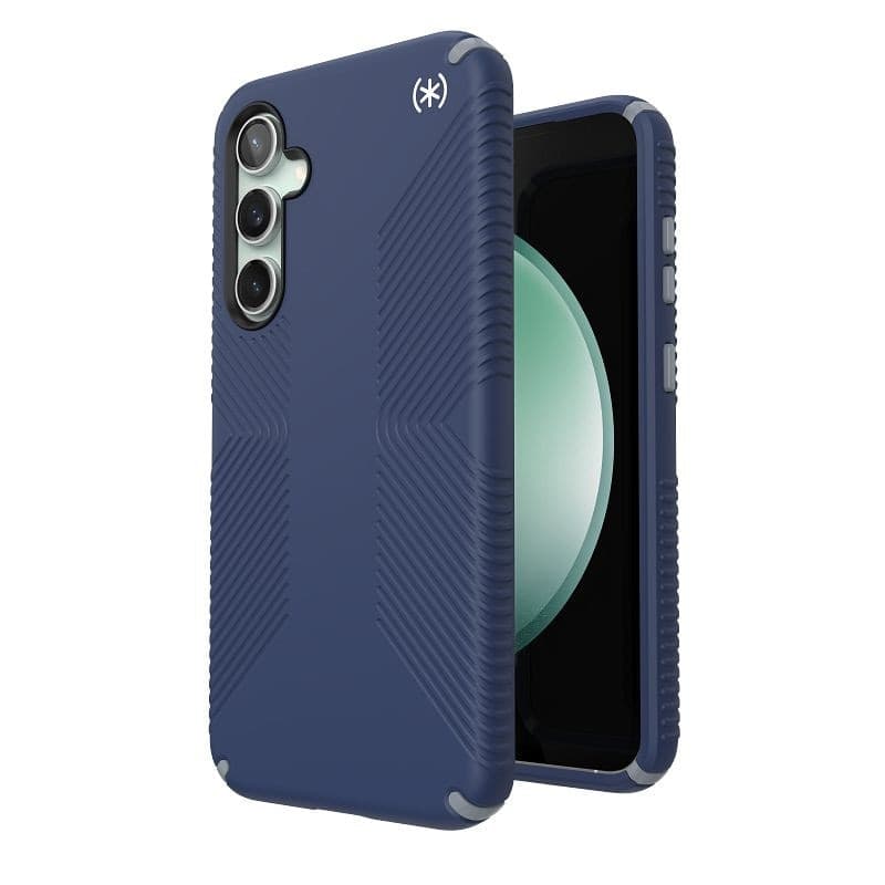 Speck Presidio2 Grip - Custodia per Samsung Galaxy S23 FE (blu costiero/nero/bianco) - 8