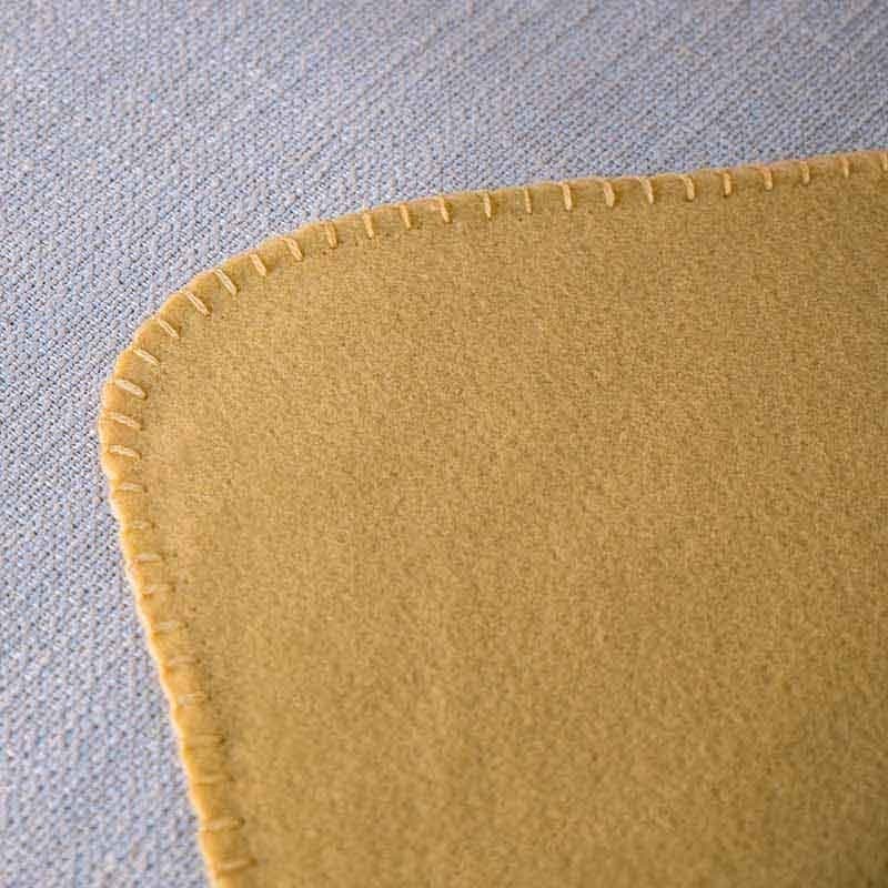 Fleece blanket 170x130 (Yellow) - 6