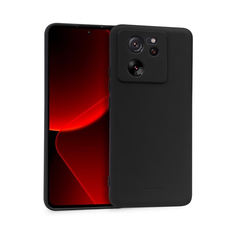 Crong Color Cover - Custodia per Xiaomi 13T/13T Pro (Nero) - 6