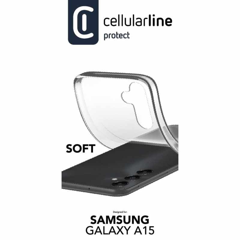 Cellularline Soft - Samsung Galaxy A15 4G / 5G Case (transparent) - 6