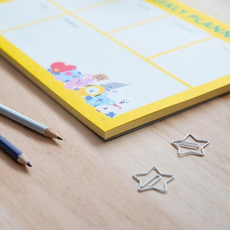 BT21 - Weekly planner 54 A4 pages - 8