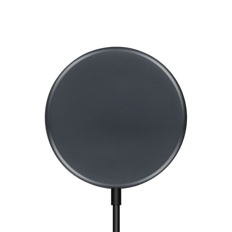 Caricabatterie wireless Crong MagSpot – Caricabatterie induttivo MagSafe in alluminio da 15 W (grafite) - 8