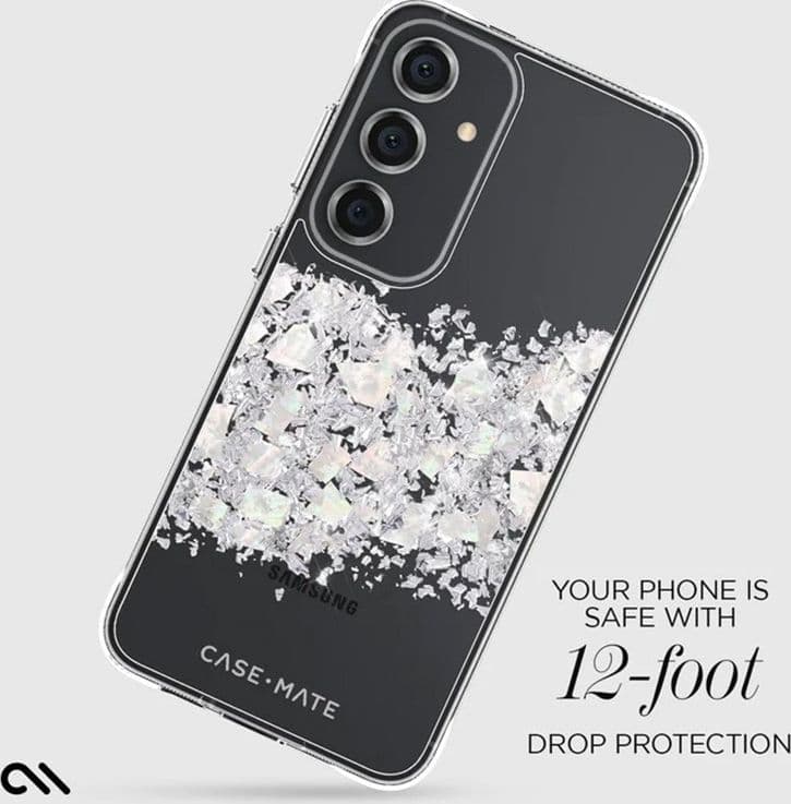 Case-Mate Karat - Samsung Galaxy S24+ case decorated with mother-of-pearl (A Touch of Pearl) - 18