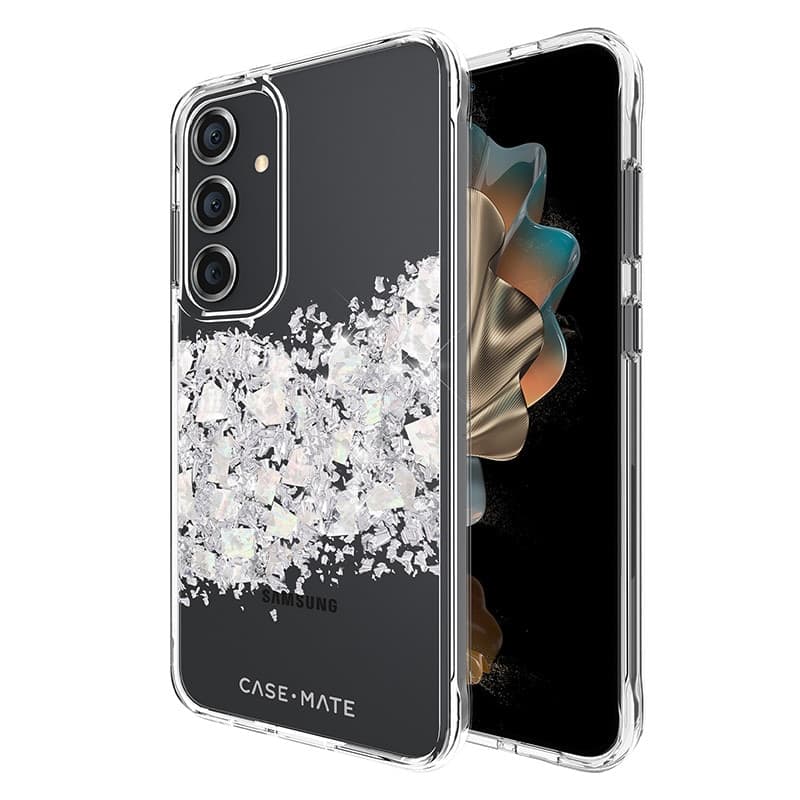 Case-Mate Karat - Samsung Galaxy S24+ case decorated with mother-of-pearl (A Touch of Pearl) - 6