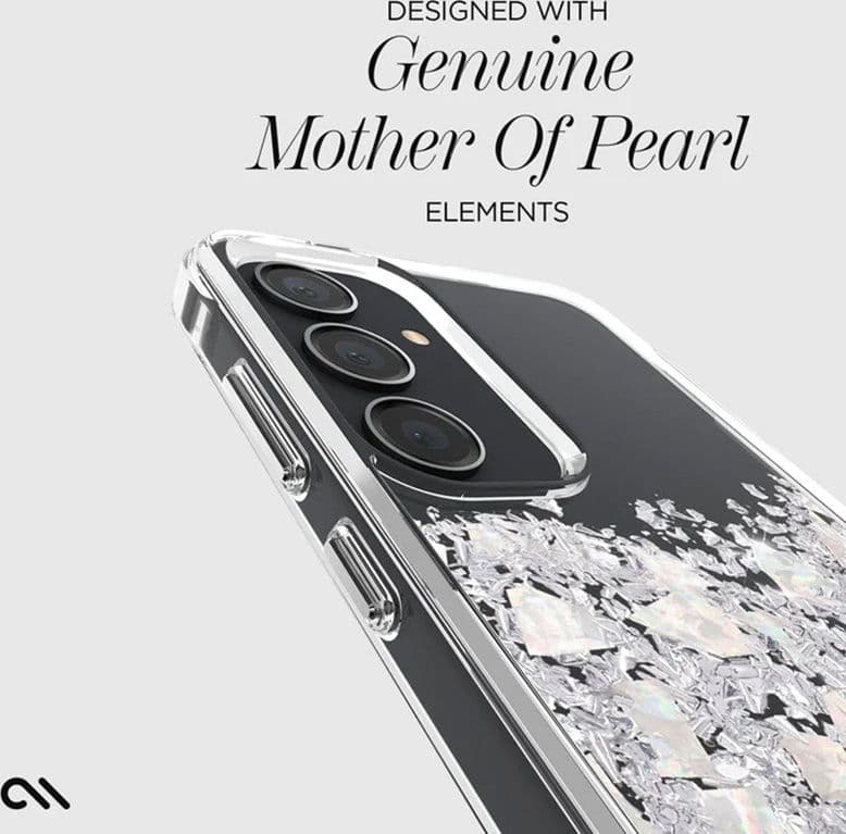 Case-Mate Karat - Samsung Galaxy S24+ case decorated with mother-of-pearl (A Touch of Pearl) - 9