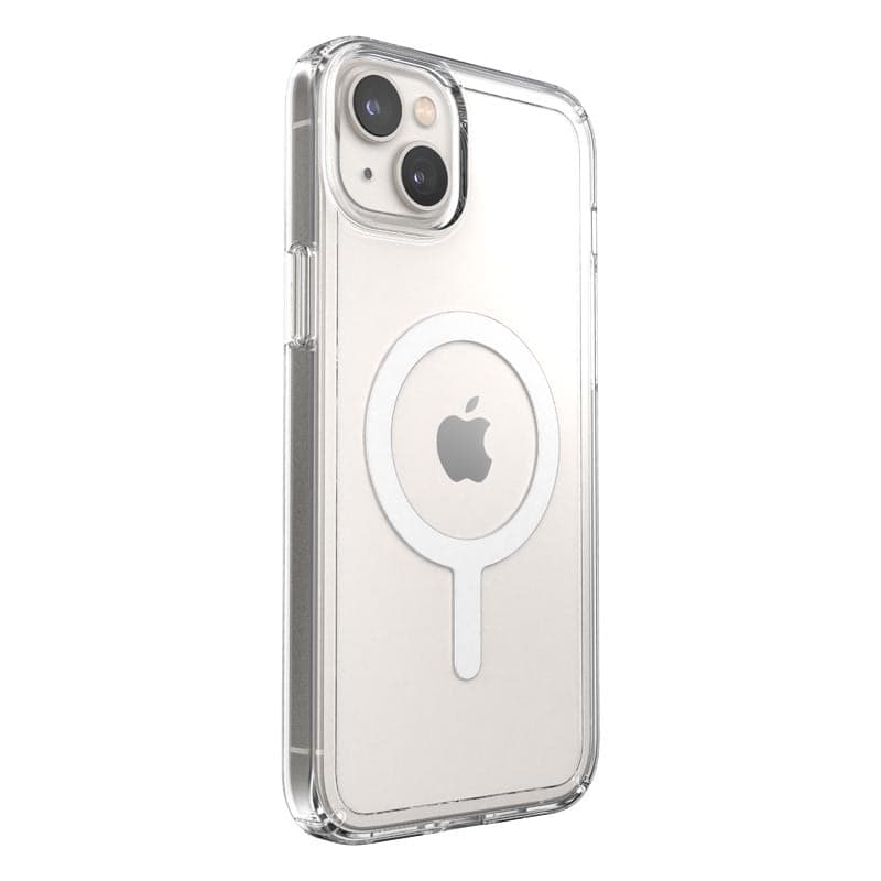 Speck Gemshell + MagSafe - Case for iPhone 15 Plus / iPhone 14 Plus with MICROBAN coating (Clear) - 2