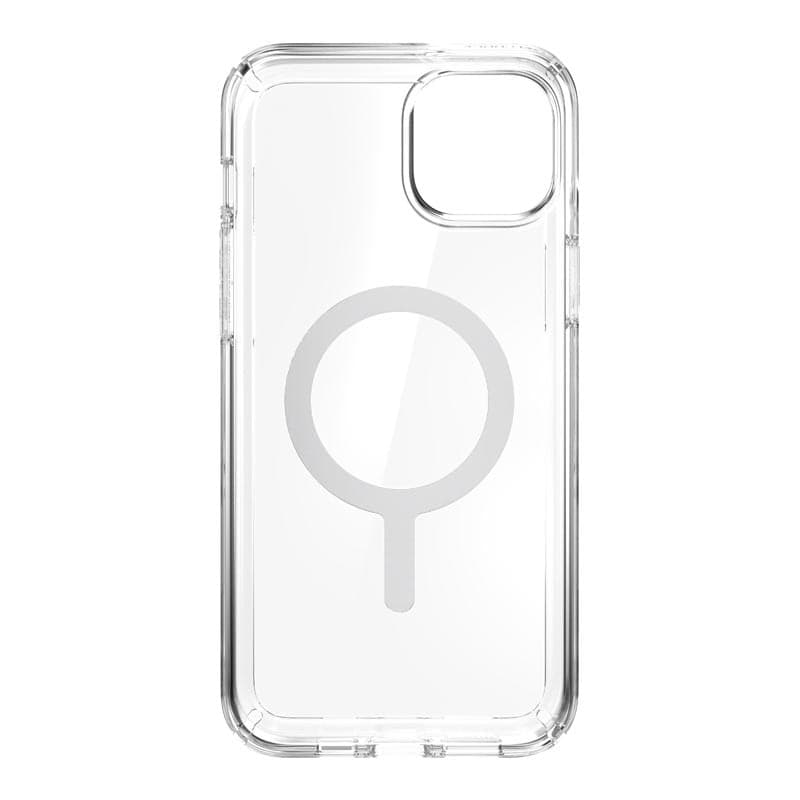 Speck Gemshell + MagSafe - Case for iPhone 15 Plus / iPhone 14 Plus with MICROBAN coating (Clear) - 5