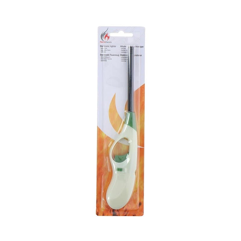 Comfortable gas lighter 26.6 cm (green) - 5