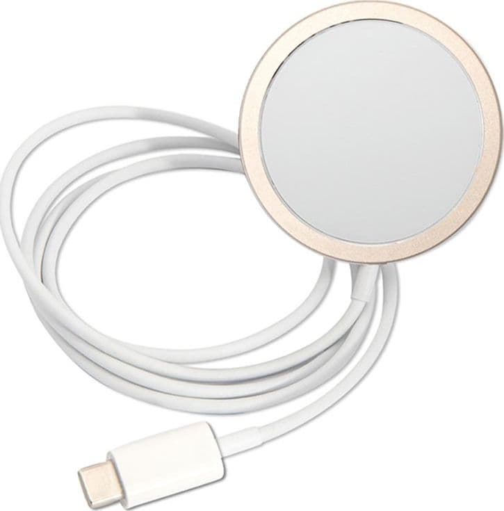 Guess Bundle Pack MagSafe 4G - Set of case for iPhone 14 Plus + MagSafe charger (Black/Gold) - 20