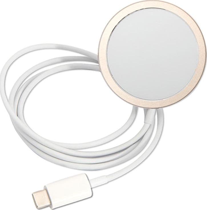 Guess Bundle Pack MagSafe 4G - Set of case for iPhone 14 Plus + MagSafe charger (Black/Gold) - 10