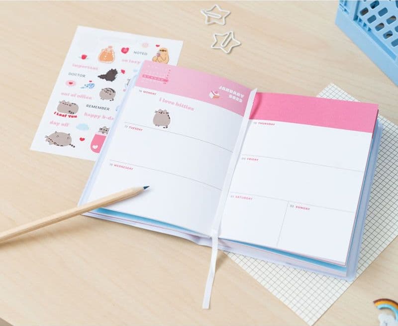 Pusheen - Calendario / pianificatore settimanale 2022/2023 (11x15,5 cm) - 15