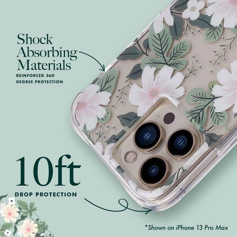 Rifle Paper Clear - Case for iPhone 14 Pro Max (Willow) - 14
