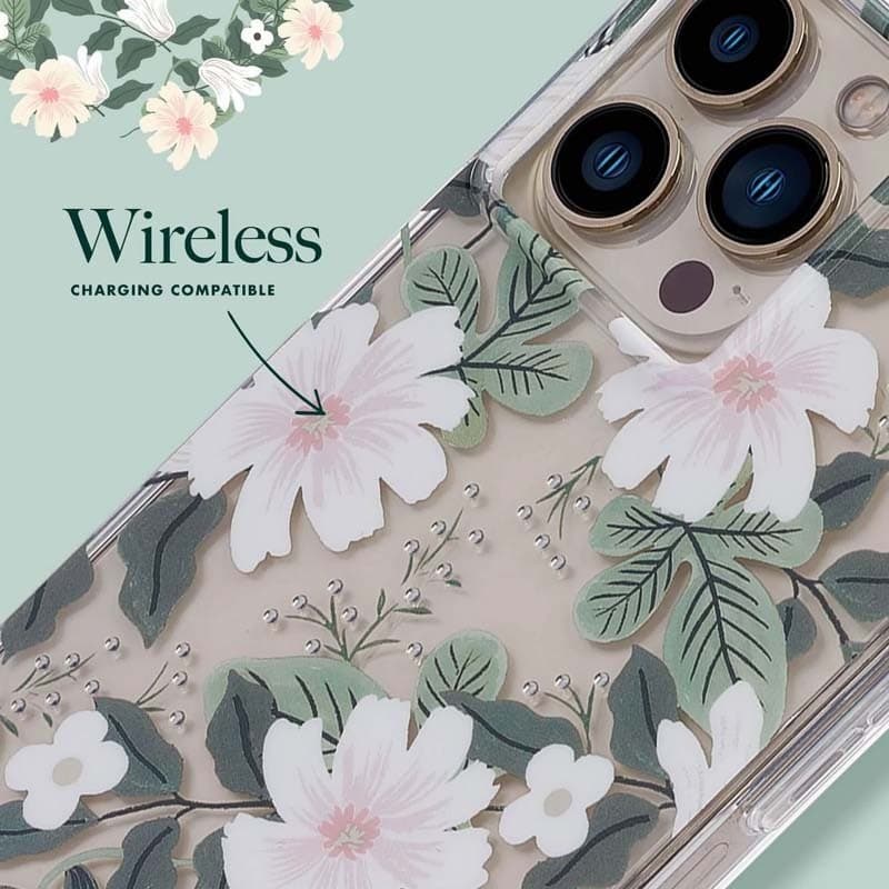 Rifle Paper Clear - Case for iPhone 14 Pro Max (Willow) - 16