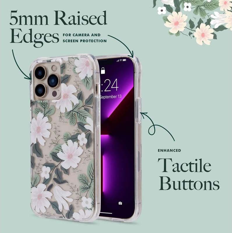 Rifle Paper Clear - Case for iPhone 14 Pro Max (Willow) - 8
