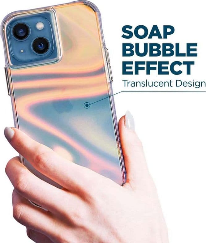 Case-Mate Soap Bubble - Case for iPhone 14 Plus (Iridescent) - 8