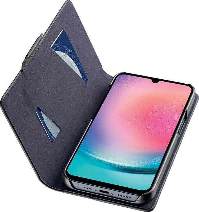 Cellularline Book Case - Case Samsung Galaxy A25 5G (black) - 3
