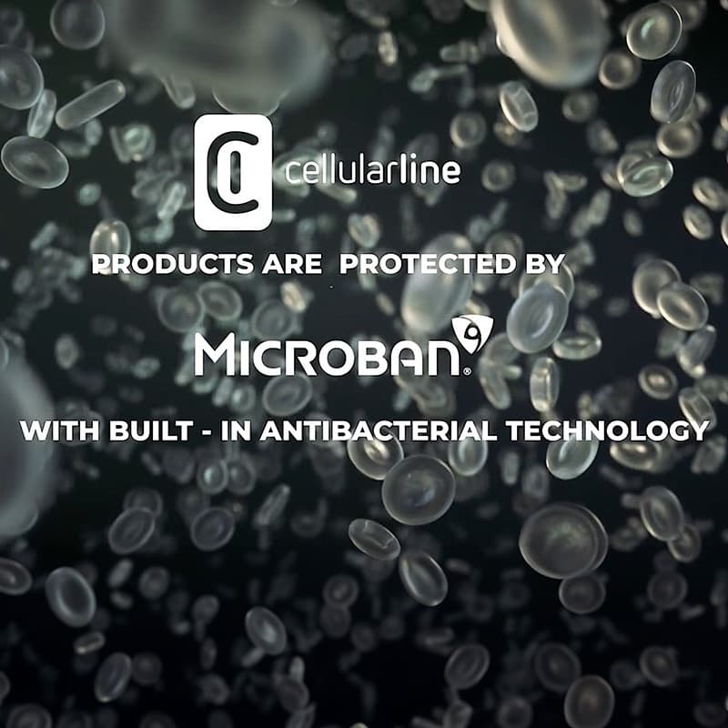 Cellularline Tetra Force Strong Guard - Samsung Galaxy S24+ case with MICROBAN coating (Transparent) - 3