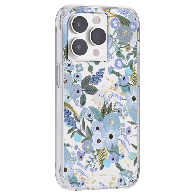Rifle Paper Clear - Case for iPhone 14 Pro (Garden Party Blue) - 10
