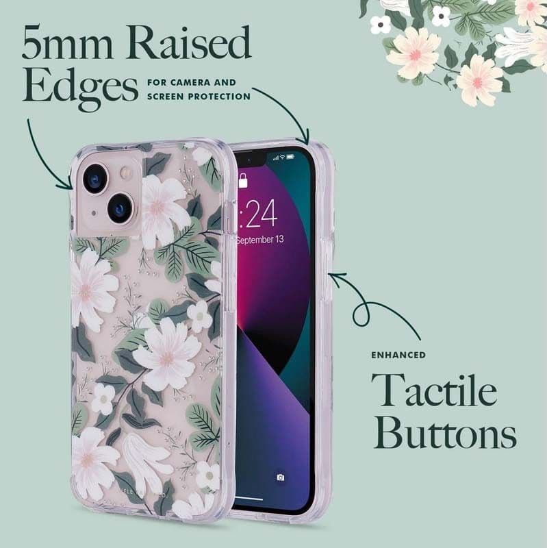 Rifle Paper Clear - Case for iPhone 14 Plus (Willow) - 15