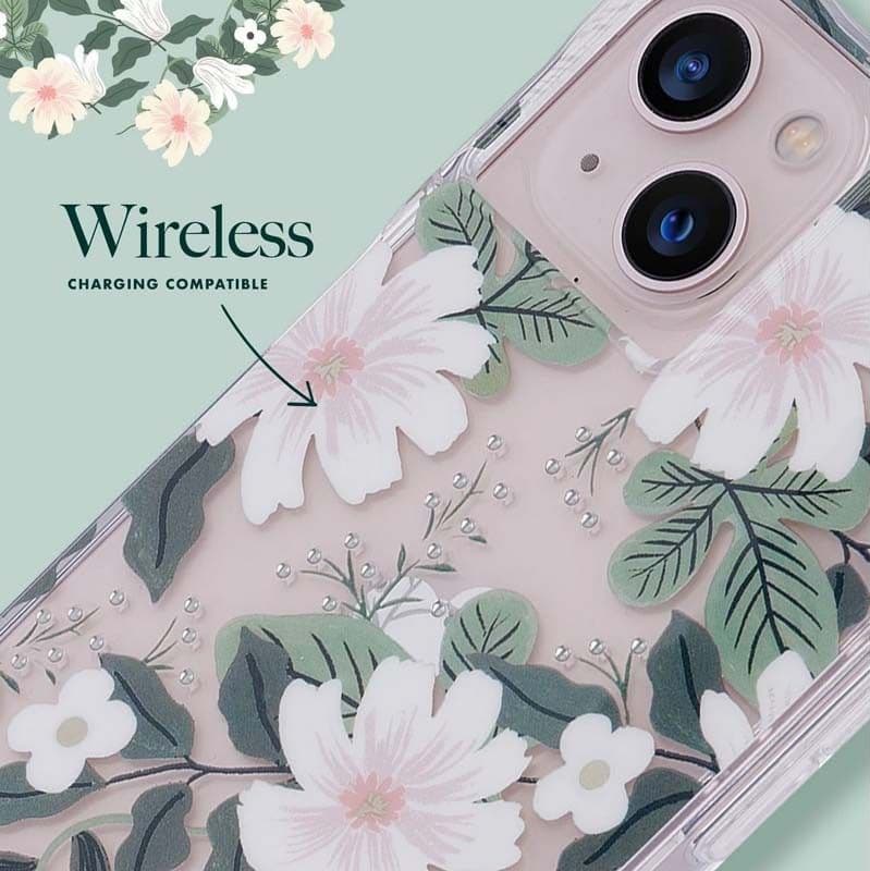Rifle Paper Clear - Case for iPhone 14 Plus (Willow) - 16