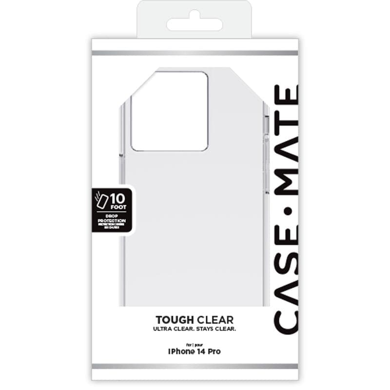 Case-Mate Tough Clear - Case for iPhone 14 Pro (Clear) - 10