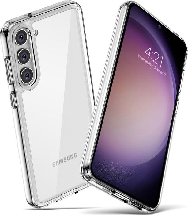 Crong Crystal Shield Cover - Custodia per Samsung Galaxy S23+ (trasparente) - 15