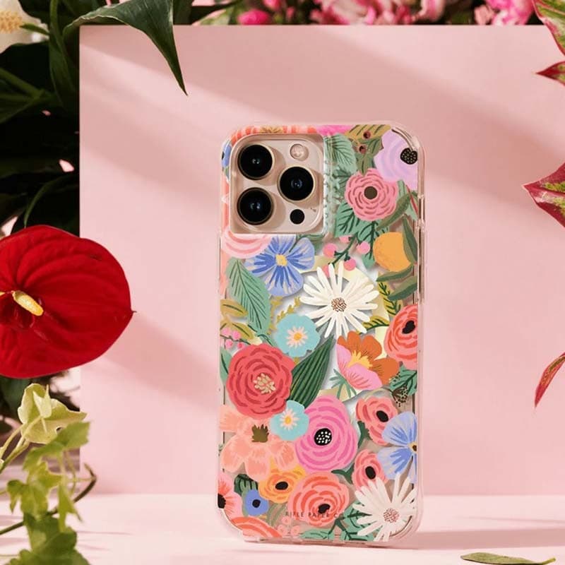 Rifle Paper Clear MagSafe - Case for iPhone 14 Pro Max (Garden Party Blush) - 5