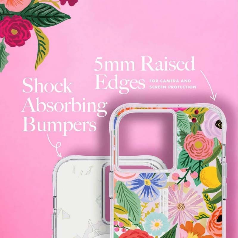 Rifle Paper Clear MagSafe - Case for iPhone 14 Pro Max (Garden Party Blush) - 7
