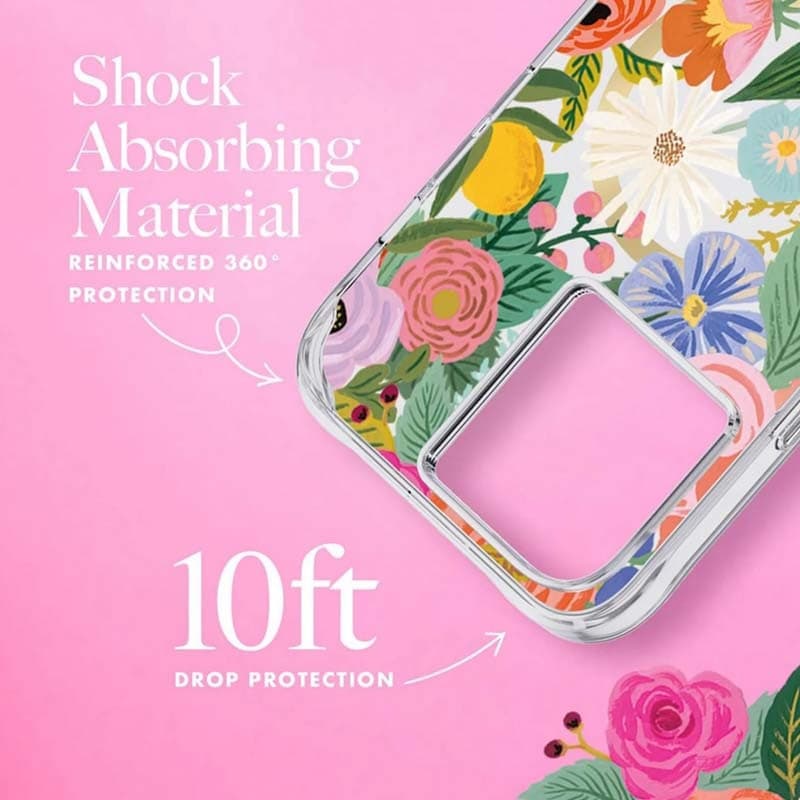 Rifle Paper Clear MagSafe - Case for iPhone 14 Pro Max (Garden Party Blush) - 8