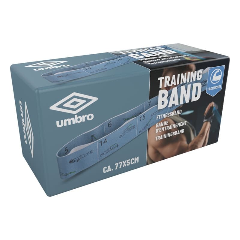 Umbro - Exercise rubber resistance band (Blue) - 2
