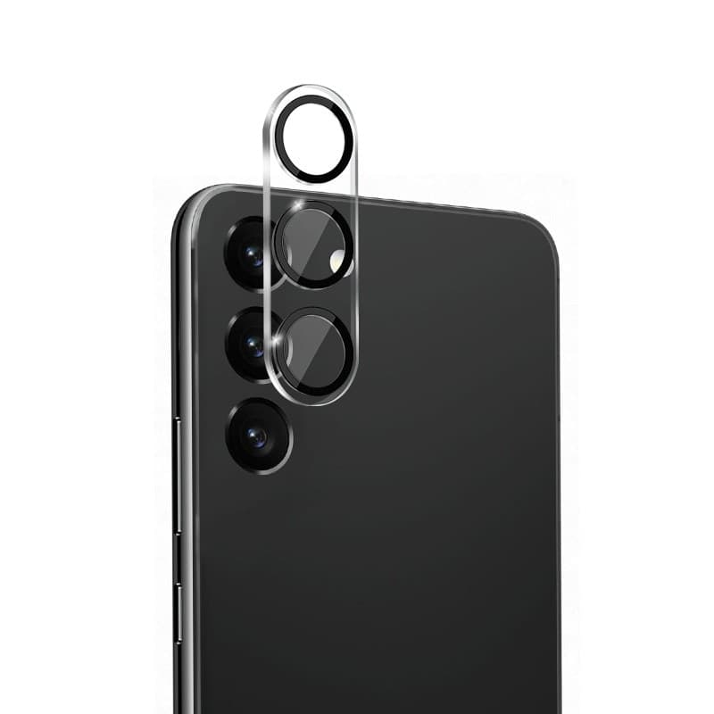 Crong Lens Shield - Vetro per la fotocamera e l'obiettivo del Samsung Galaxy S23+ - 4