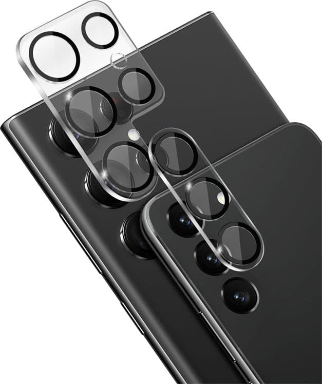 Crong Lens Shield - Vetro per la fotocamera e l'obiettivo del Samsung Galaxy S23+ - 5
