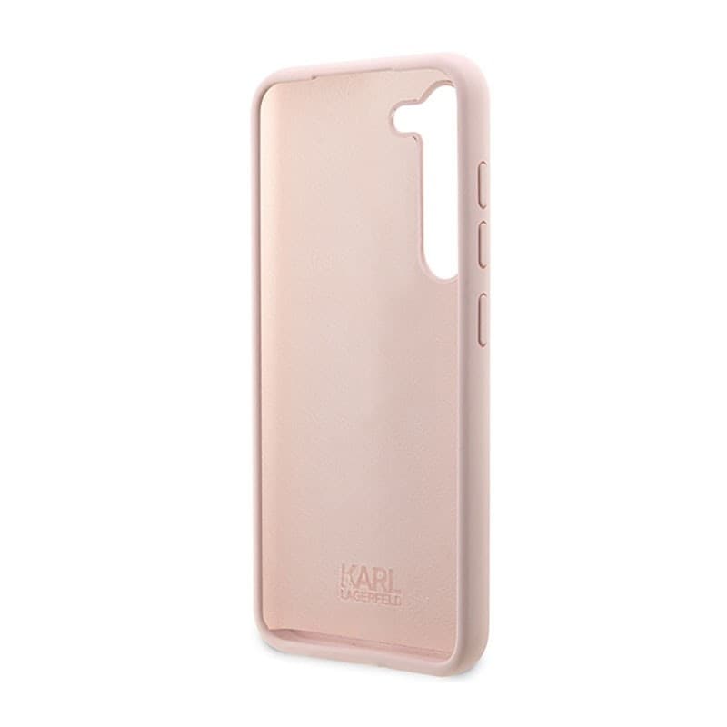 Karl Lagerfeld Silicone NFT Ikonik - Case for Samsung Galaxy S23 (Pink) - 15