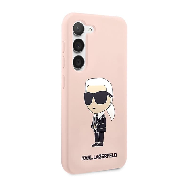 Karl Lagerfeld Silicone NFT Ikonik - Case for Samsung Galaxy S23 (Pink) - 4
