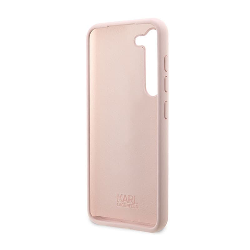 Karl Lagerfeld Silicone NFT Ikonik - Case for Samsung Galaxy S23 (Pink) - 7