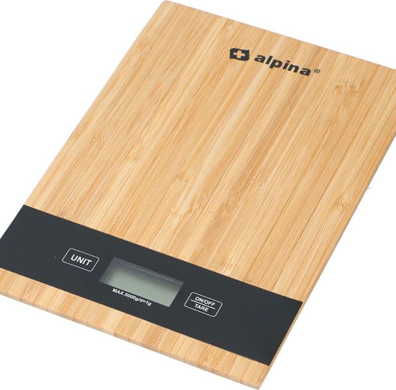 Alpina - Digital bamboo kitchen scale 5 kg - 2
