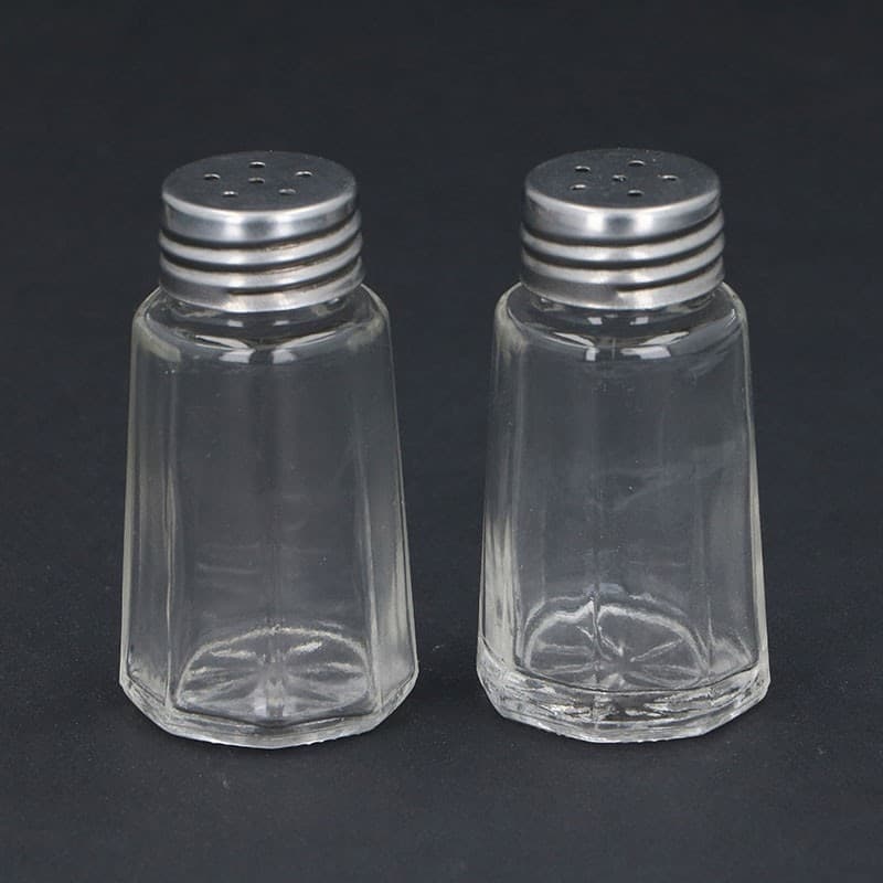 Alpina - Salt and pepper shakers in glass 2 pcs. - 4