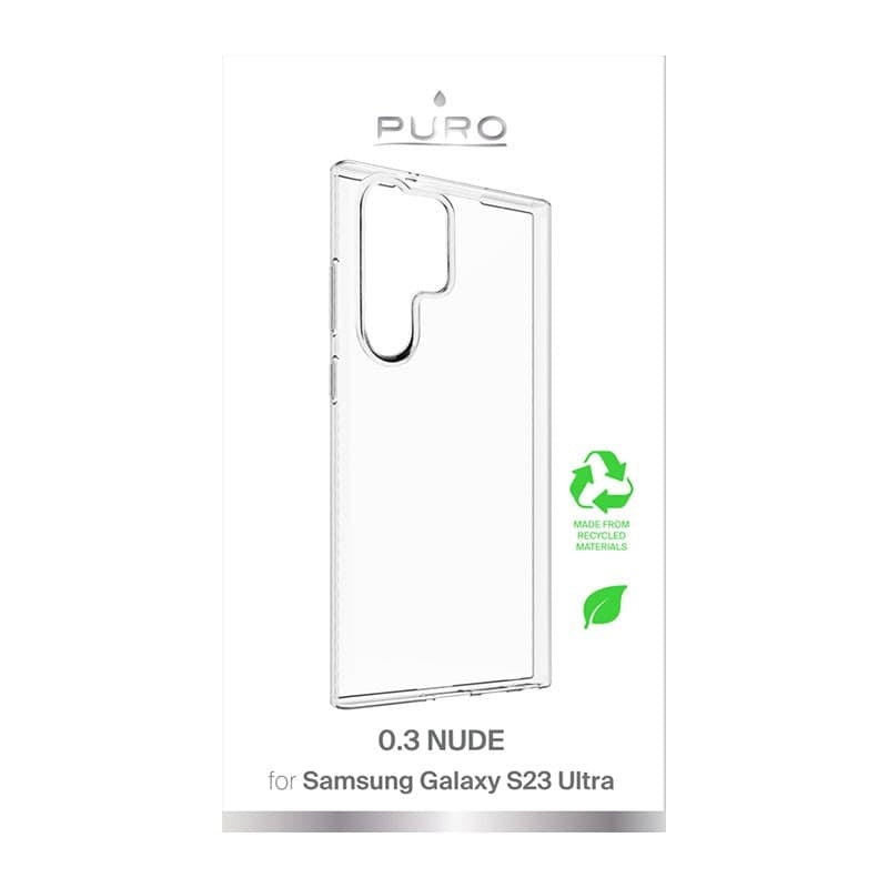 PURO 0.3 Nude – Cover for Samsung Galaxy S23 Ultra (Transparent) - 5