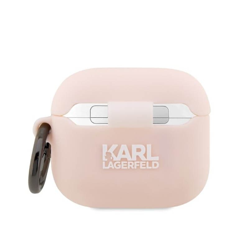 Karl Lagerfeld Silicone NFT Karl Head 3D - AirPods 3 Case (pink) - 5