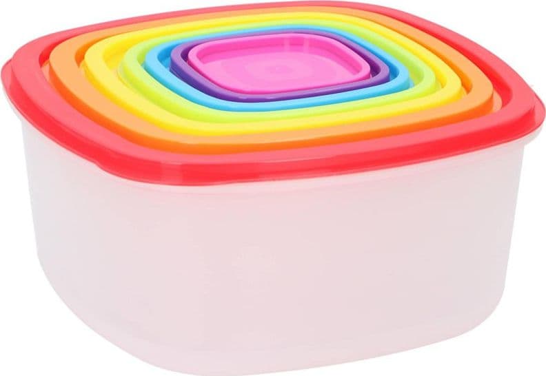 Set of 7 food storage containers - 14